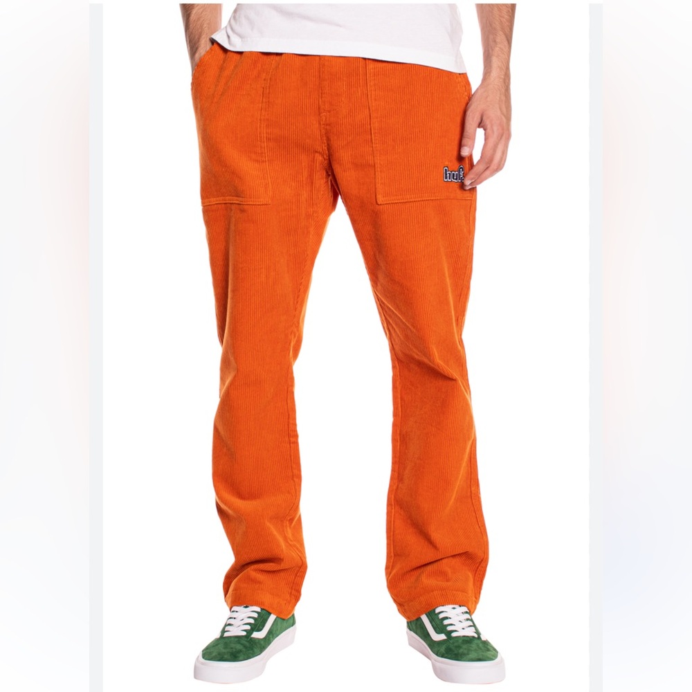 HUF Orange Corduroy pants
